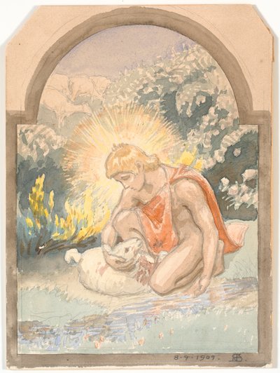 Le bon berger - Niels Skovgaard