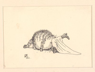 Illustration pour Le gros chat - Niels Skovgaard