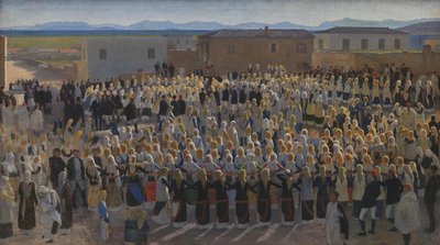 La danse des femmes à Mégare - Niels Skovgaard