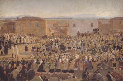 La danse des femmes à Mégare - Niels Skovgaard