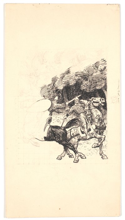 Le duel de Roland et Olivier - Niels Skovgaard