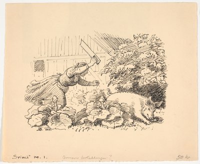 Le cochon - Niels Skovgaard