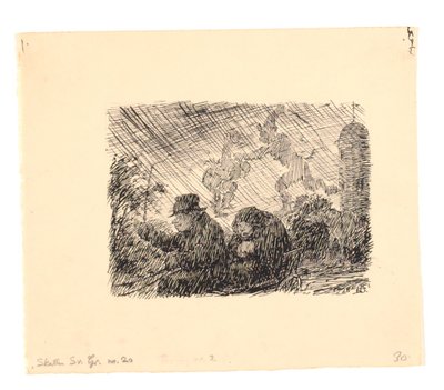 Illustration pour Den fundne skat - Niels Skovgaard