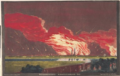 "La nuit la plus terrifiante du bombardement. Copenhague le 4-5 sept. 1807" - Niels Truslew
