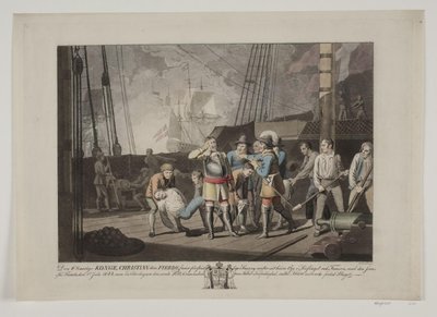 Christian IV dans la bataille navale de Femern, 1644 - Niels Truslew