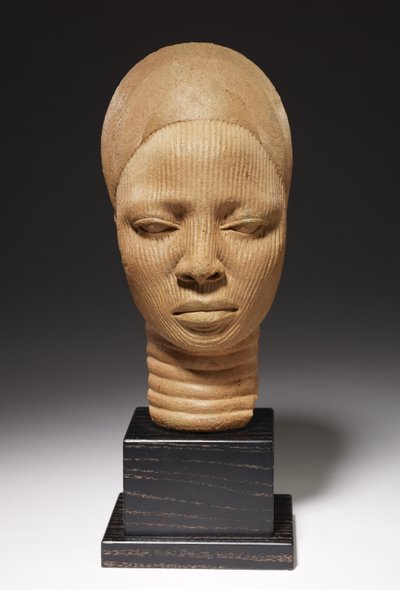 Tête de sanctuaire, culture Yoruba, Nigeria - Nigerian