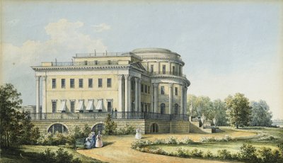 Le palais Yelagin à Saint-Pétersbourg - Nikanor Grigoryevich Chernetsov