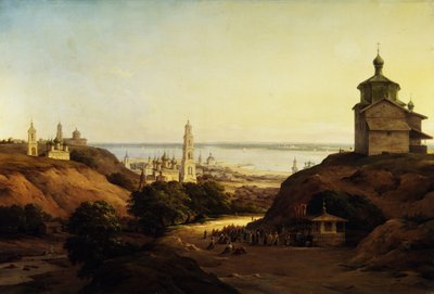 Vue de Yuryev-Povolzhsky - Nikanor Grigoryevich Chernetsov