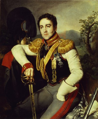 Portrait du comte Vladimir Stepanovich Apraksin - Nikifor Stepanovich Krylov
