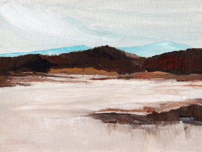 Paysage de montagne aux couleurs douces - Nikita Jariwala