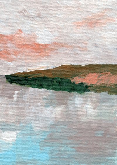 Paysage abstrait serein - Nikita Jariwala