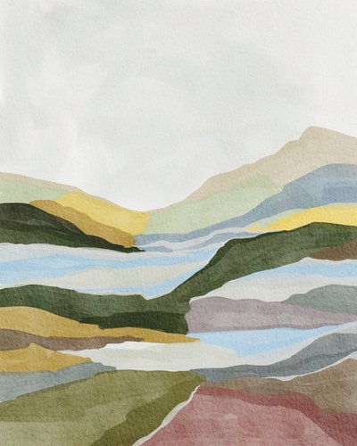 Paysage serein en superposition - Nikita Jariwala