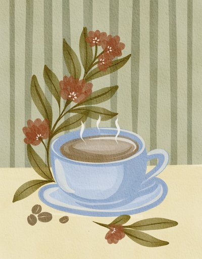 Fleur de café à la vapeur - Nikita Jariwala
