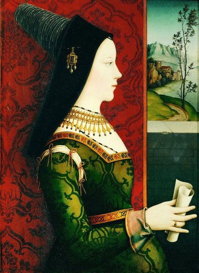 Portrait de la duchesse Marie de Bourgogne 1457-1482, vers 1500 - Niklas Reiser