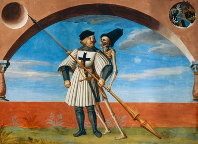 La Mort et le Chevalier Teutonique - Niklaus Manuel