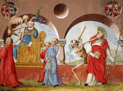 La mort, le pape et le cardinal - Niklaus Manuel