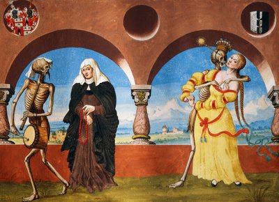 La Mort, la veuve et la jeune femme - Niklaus Manuel