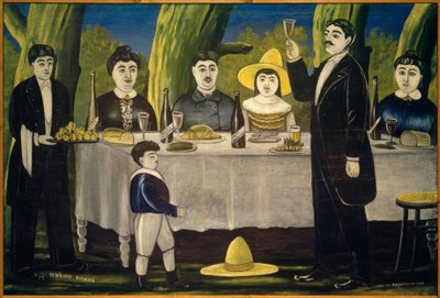 Réunion de famille - Niko Pirosmani