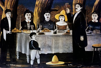 Fête de famille - Niko Pirosmani