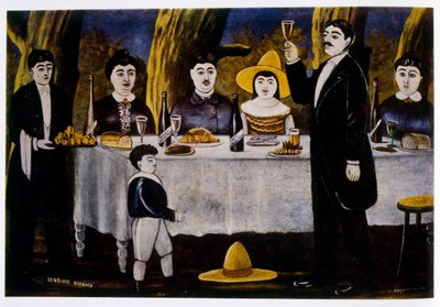 Réunion de famille - Niko Pirosmani