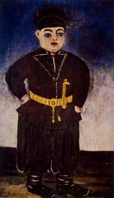 Jeune garçon circassien - Niko Pirosmani