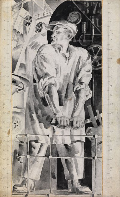 Le Machiniste, années 1920 - Nikolai Adrianovich Tyrsa