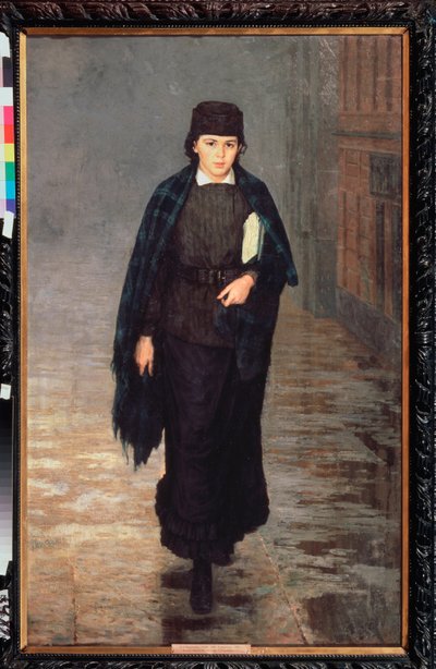 Une étudiante - Nikolai Aleksandrovich Yaroshenko