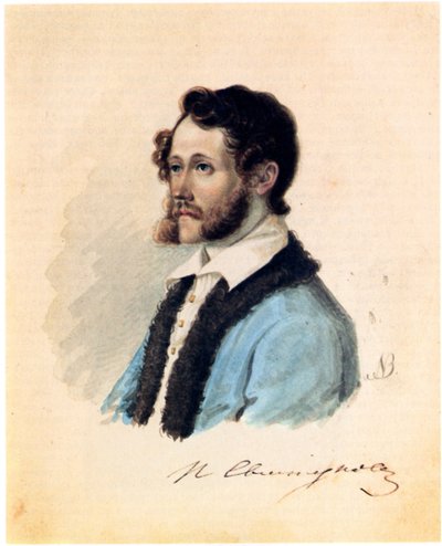 Portrait du décembriste Piotr Svistunov 1803-1889, 1836 - Nikolai Alexandrovich Bestuzhev