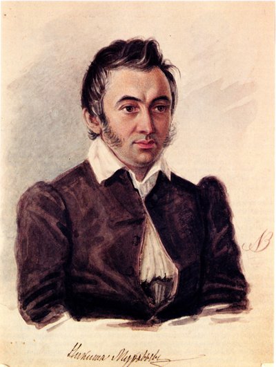 Portrait du décembriste Nikita Mouraviov 1797-1843, 1836 - Nikolai Alexandrovich Bestuzhev