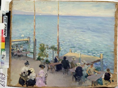Le lac Leman, Geneve - Nikolai Alexandrovich Klodt