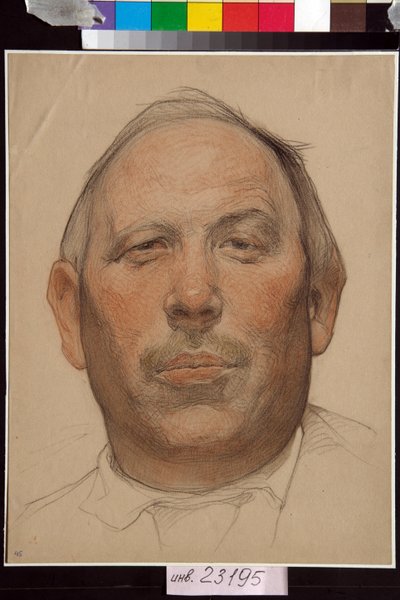 Portrait de Demian Bedny - Nikolai Andreevich Andreev