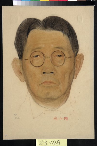 Portrait de Sen Katayama - Nikolai Andreevich Andreev