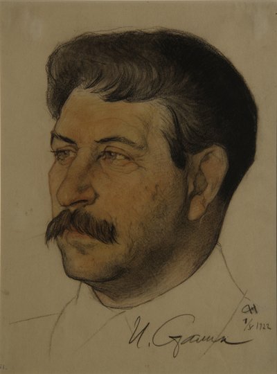 Portrait de Joseph Staline - Nikolai Andreevich Andreev
