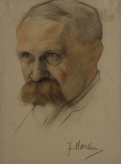 Portrait de Julian Marchlewski - Nikolai Andreevich Andreev