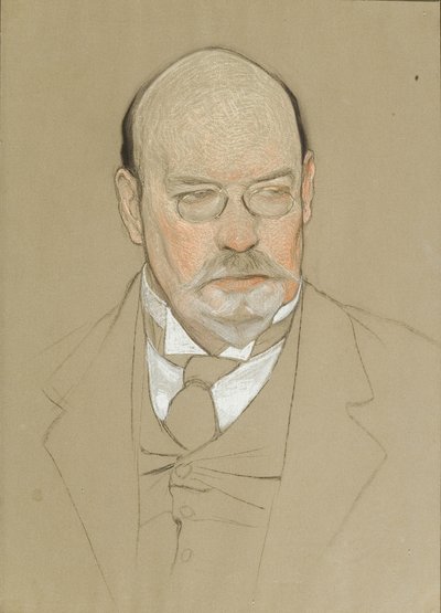 Portrait du peintre Ilya Ostroukhov - Nikolai Andreevich Andreev