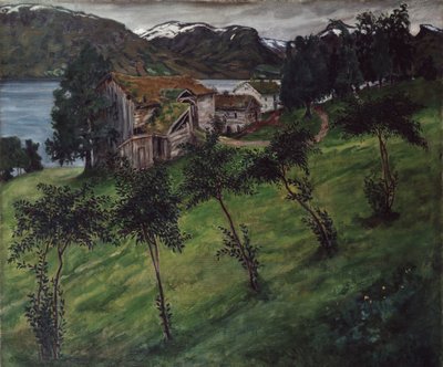 Pommier à Bjorset à Jolster - Nikolai Astrup