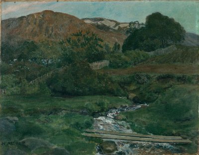 Nuit claire à Jolster, vers 1907 - Nikolai Astrup