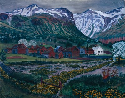Nuit de renoncule - Nikolai Astrup