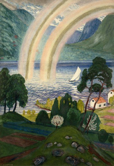 Arc-en-ciel, Grand arc-en-ciel - Nikolai Astrup