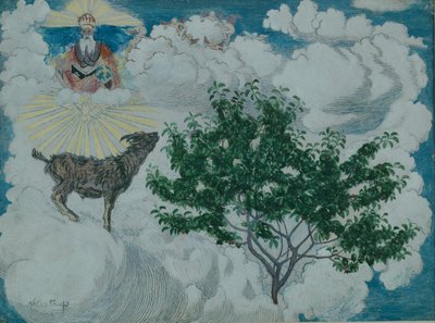 La chèvre qui est montée au ciel - Nikolai Astrup
