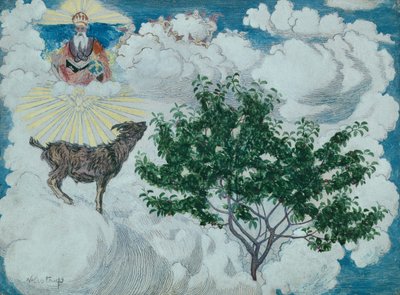 La chèvre qui est entrée au paradis - Nikolai Astrup