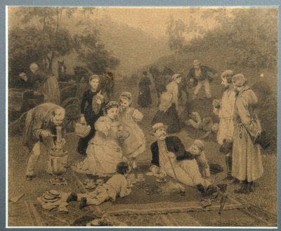 Thé des propriétaires terriens - Nikolai Dmitrievich Dmitriev Orenburgsky