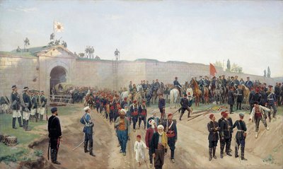 Capitulation turque à Nikopol le 4 juin 1877, 1883 - Nikolai Dmitrievich Dmitriev Orenburgsky