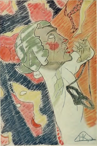 Portrait de Nikolaï Evreinov 1879-1953 - Nikolai Ivanovich Kulbin