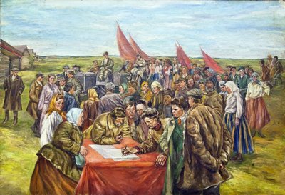 La signature des obligations gouvernementales, milieu des années 1930 - Nikolai Ivanovich Shestakov