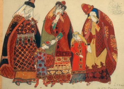 Borodin, Prince Igor / Figurines de Roerich - Nikolai Konstantinowitsch Roerich
