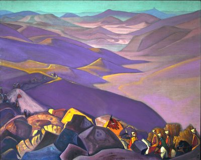 Mongolie. Campagne de Gengis Khan, 1937-1938 - Nikolai Konstantinowitsch Roerich