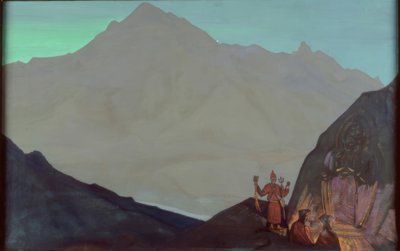 Chenresig, Tibet occidental - Nikolai Konstantinowitsch Roerich