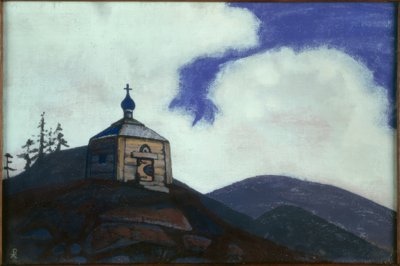 N.K.Roerich, Chapelle de Saint Serge de Radonège - Nikolai Konstantinowitsch Roerich