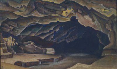 Parinirvana, 1935-1936 - Nikolai Konstantinowitsch Roerich